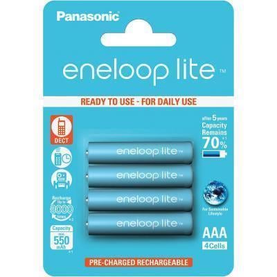 Аккумуляторы Panasonic Eneloop Lite NI-MH HR03/AAA 550 mAh 4 шт.