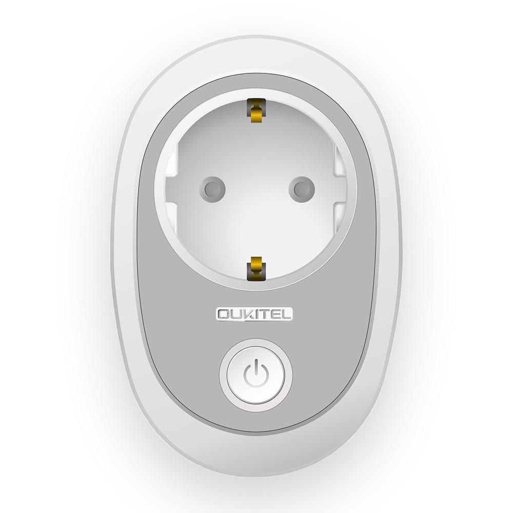 WiFi розетка умная OUKITEL P2 16 A Серый (1059602213)