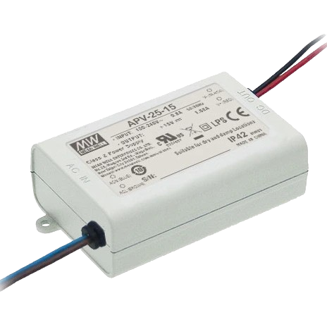 Блок питания Mean Well APV-25-12 White (28100594)