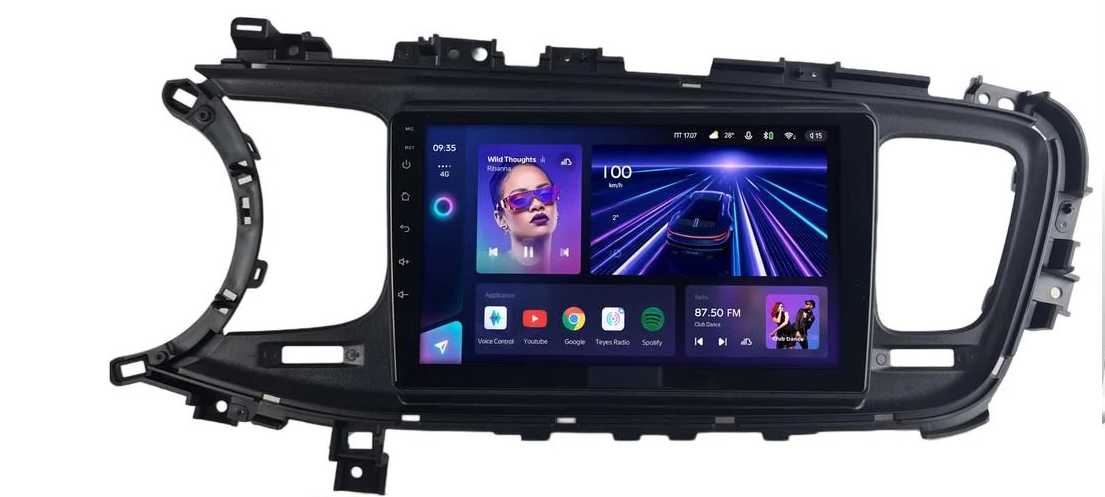 Автомагнитола для Kia K5 2010-2015 7862 8 ядер/4G/DSP/CarPlay/Android/QLED (М-КОК5-9-Т6)