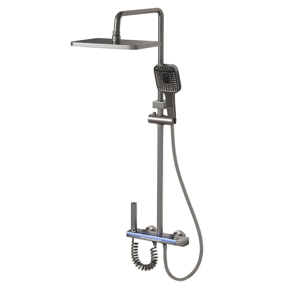 Розумний душ iHunt C15 з LED-дисплеєм 4 режимами регулювання температури та тиску