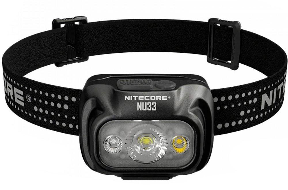Налобный фонарь Nitecore NU33 со встроенным аккумулятором 2000 мАч (2230435736)