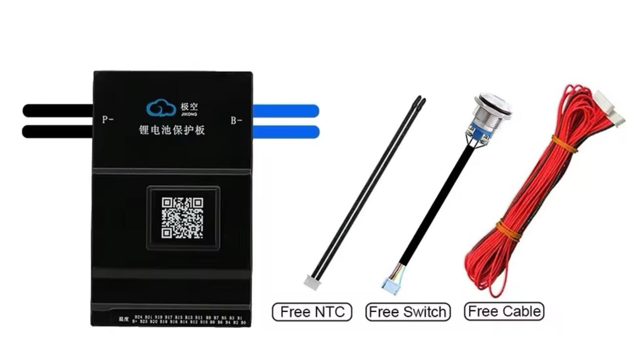 Контролер JIKONG Smart BMS JK-B2A20S20P з активним балансиром 200А - фото 3 Контролер JIKONG Smart BMS JK-B2A20S20P з активним балансиром 200А - фото 3