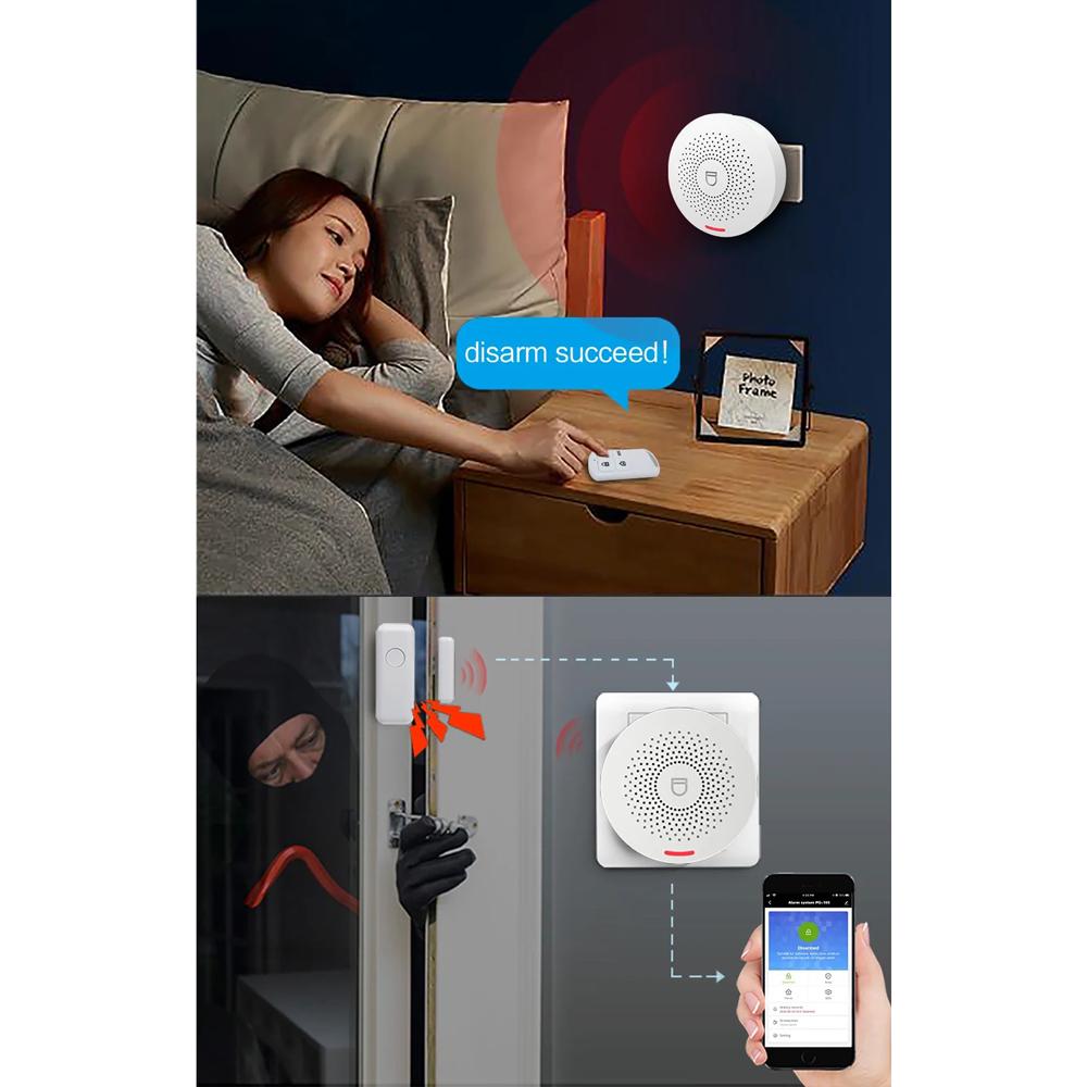 Сигнализация беспроводная для дома Wifi Smart Alarm System (APP TUYA) - фото 2