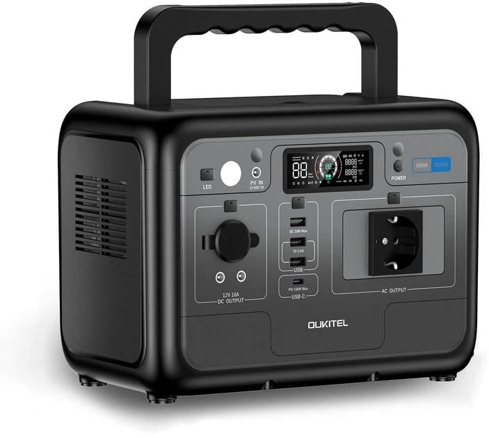 Зарядна станція Oukitel P800 800 Вт 512 Вт/год LiFePO4 (P800)