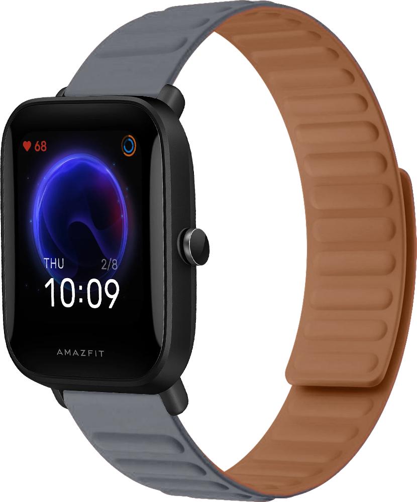 Ремінець Magneter для Amazfit Bip U Grey (26622-33)