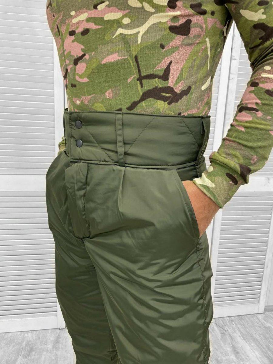Костюм куртка + штани зима XXL Olive (9902532) - фото 4 Костюм куртка + штани зима XXL Olive (9902532) - фото 4