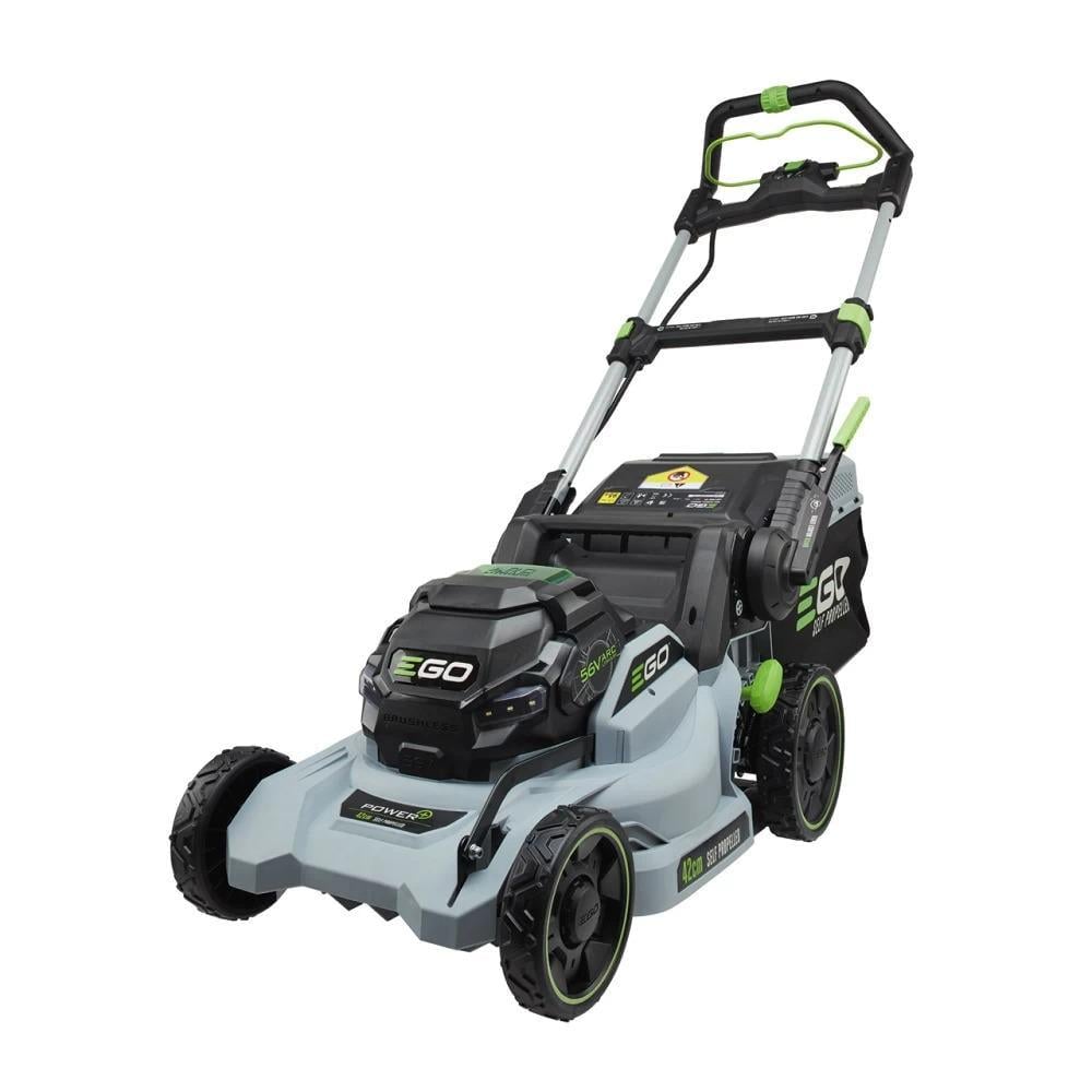 Газонокосилка аккумуляторная самоходная EGO LM1702E-SP 42 см/20-80 мм/55 л/56V