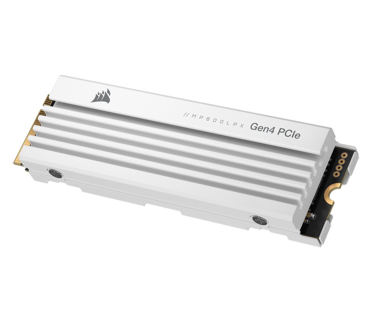 SSD-диск Corsair MP600 PRO LPX 4 TB White (CSSD-F4000GBMP600PLPW) - фото 2 SSD-диск Corsair MP600 PRO LPX 4 TB White (CSSD-F4000GBMP600PLPW) - фото 2