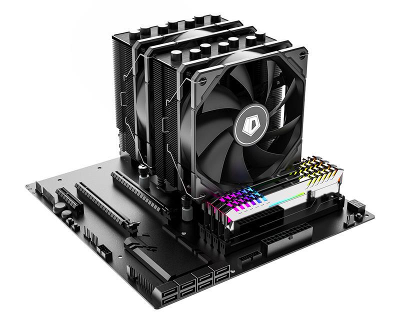 Кулер для процессора ID-Cooling SE-207-XT Advanced Black - фото 4