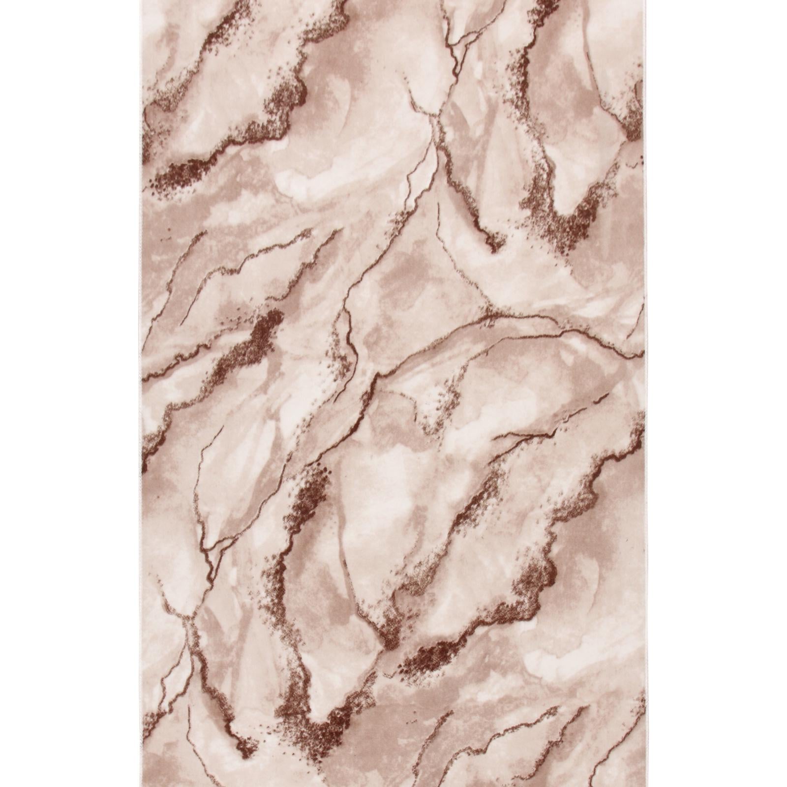 Доріжка килимова Rubin Venice Soft R0065 1,2 м на силіконовій основі Бежевий (00-00010722)