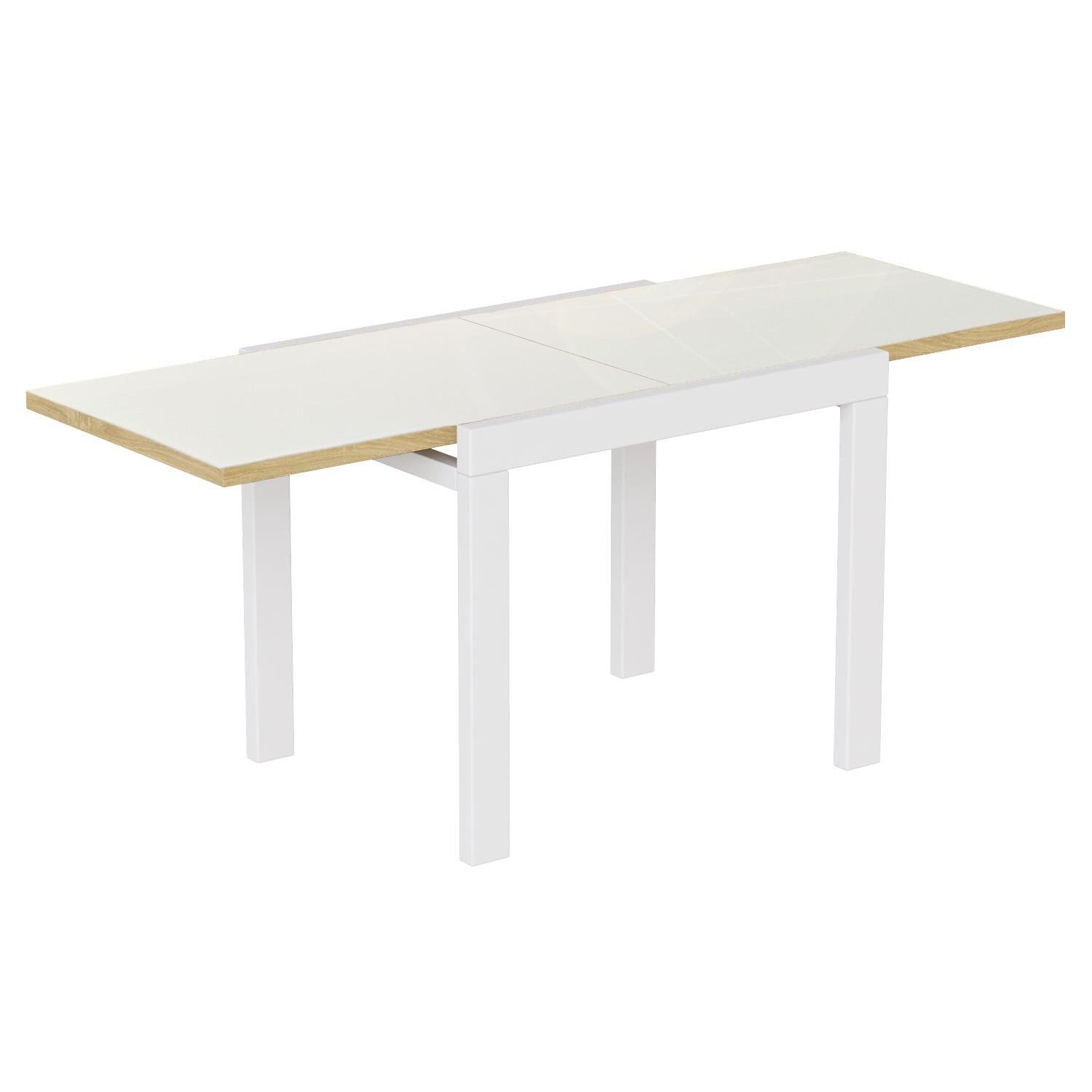 Стол-трансформер Art in Head Kors Glass 690x754x890 мм Дуб сонома/Белый (520010208) - фото 2