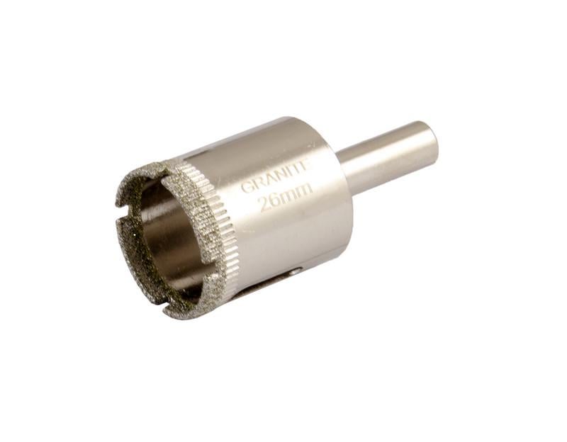 Свердло трубчасте Granite з алмазним напиленням для скла і плитки 26 мм (2-01-226)