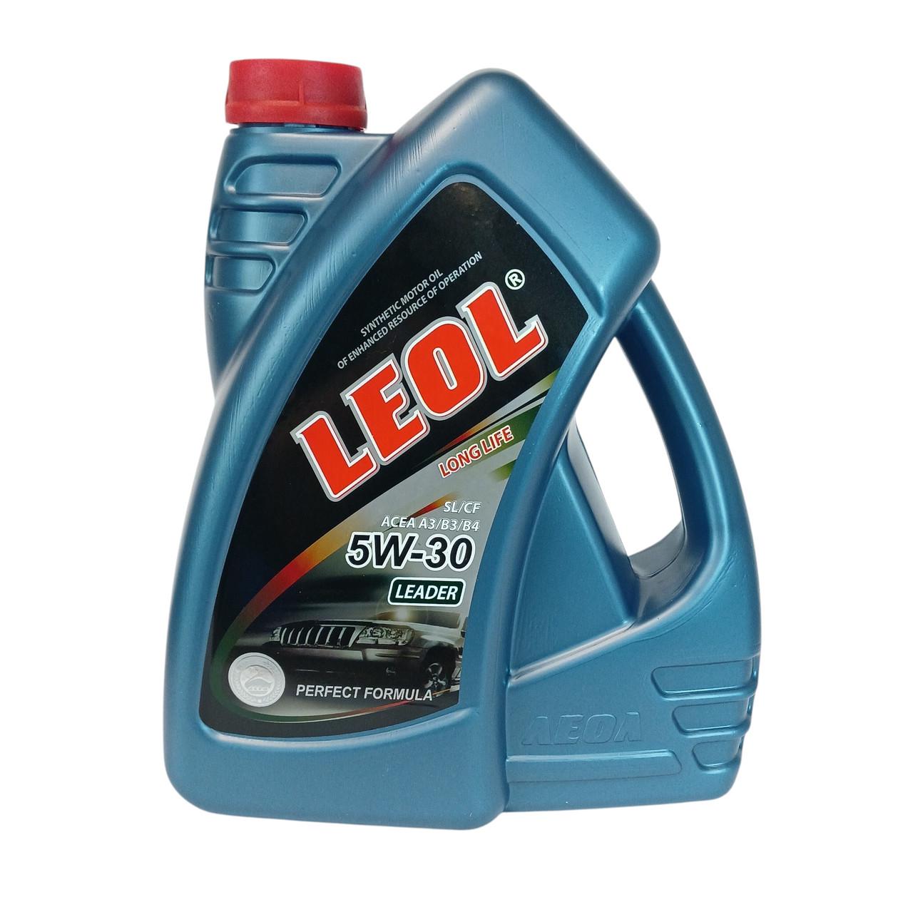 Олива моторна Леол ЛІДЕР 5W-30 API SL/CF 5 л (2738594828) Олива моторна Леол ЛІДЕР 5W-30 API SL/CF 5 л (2738594828)