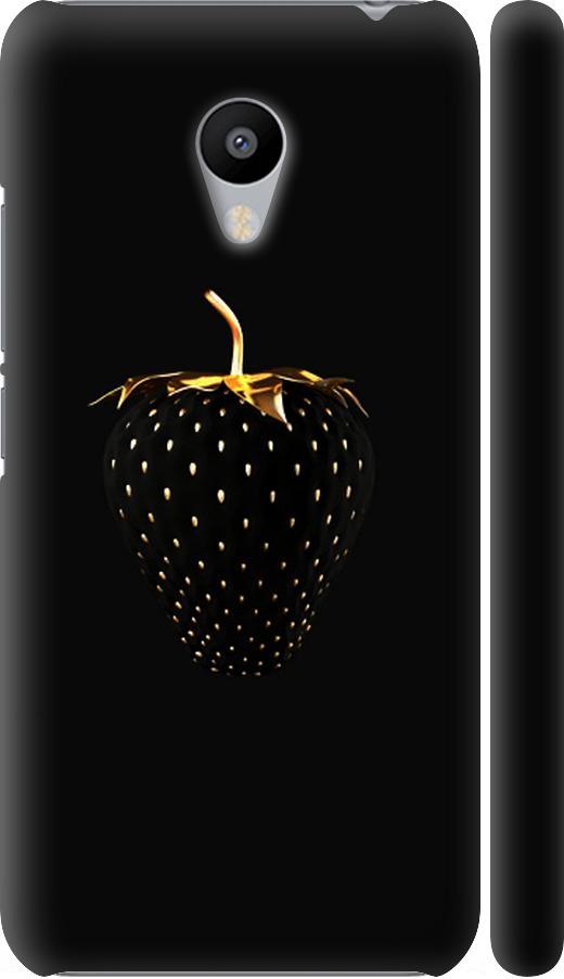 Чехол на Meizu M3 Черная клубника (3585m-272-42517)
