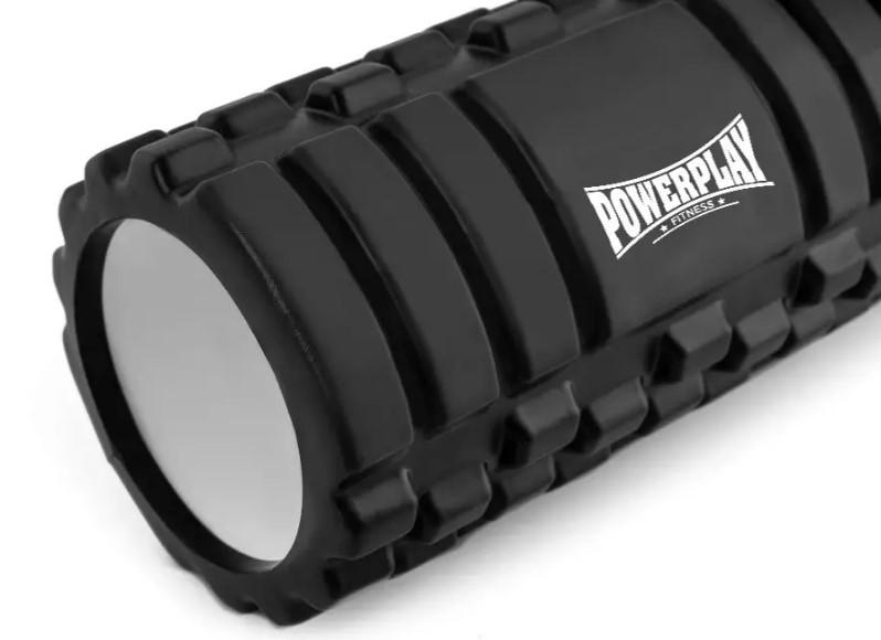 Массажный ролик PowerPlay 4404 Massage Roller 45x14 см Черный (PP_4404_Black) - фото 2