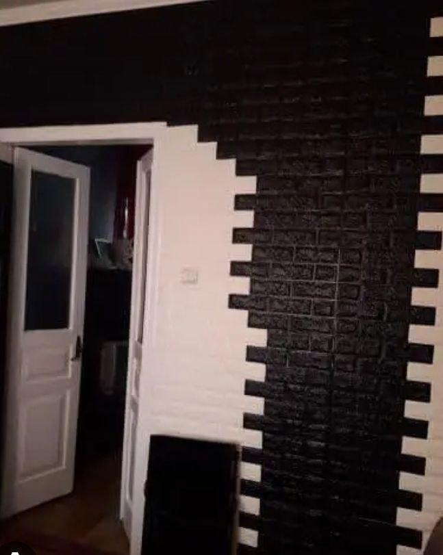 3D-панель декоративна самоклеюча під цеглу 700x770x2 мм Чорний (BN2-010) - фото 6 3D-панель декоративна самоклеюча під цеглу 700x770x2 мм Чорний (BN2-010) - фото 6