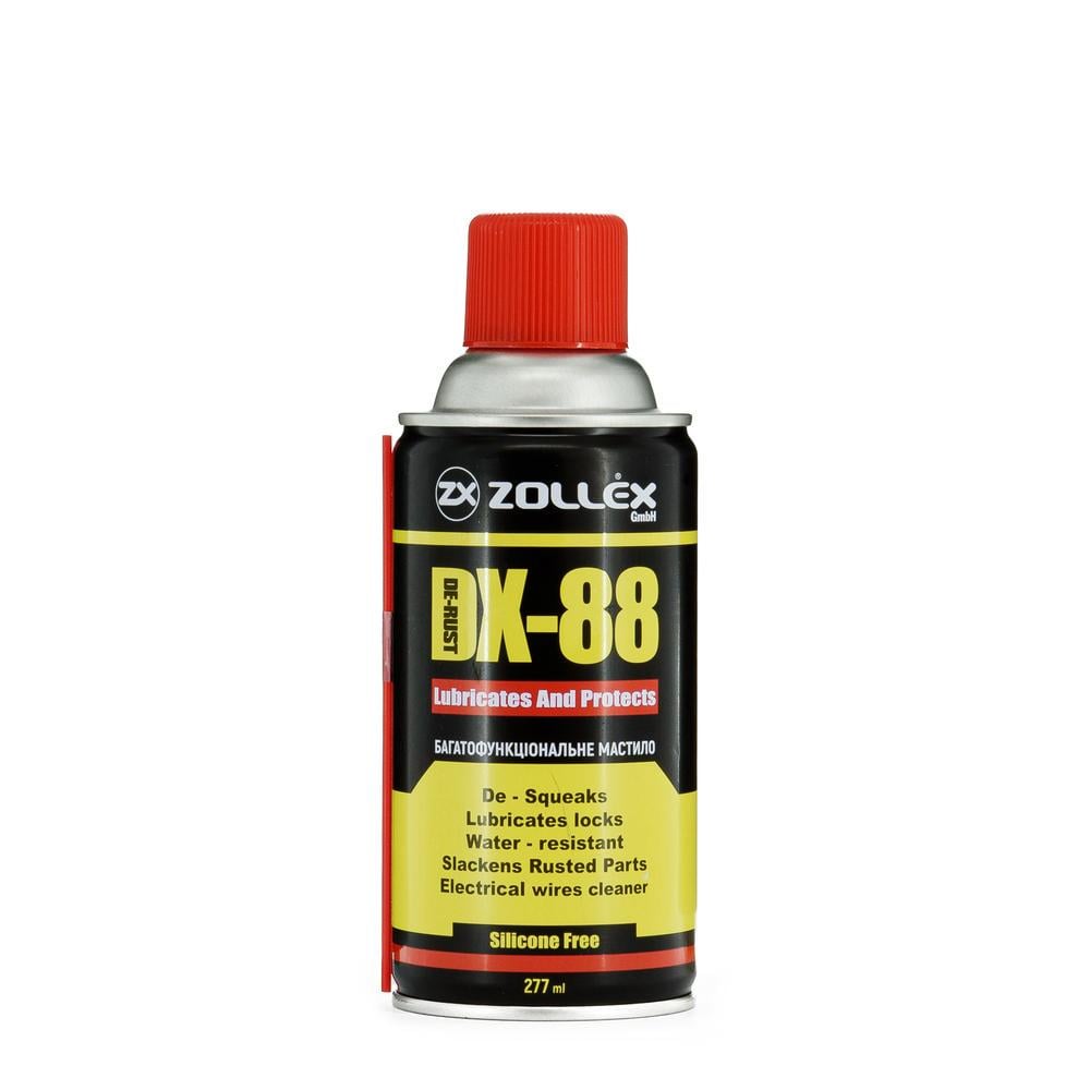 Мастило проникаюче Zollex DX-88 багатофункціональнеEM-277 277 мл (3490) Мастило проникаюче Zollex DX-88 багатофункціональнеEM-277 277 мл (3490)