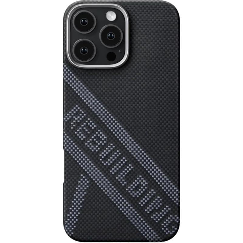 Чехол-накладка Pitaka Tactile Woven Re-TROS Rebuilding for iPhone 16 Pro (KI1601RTR)