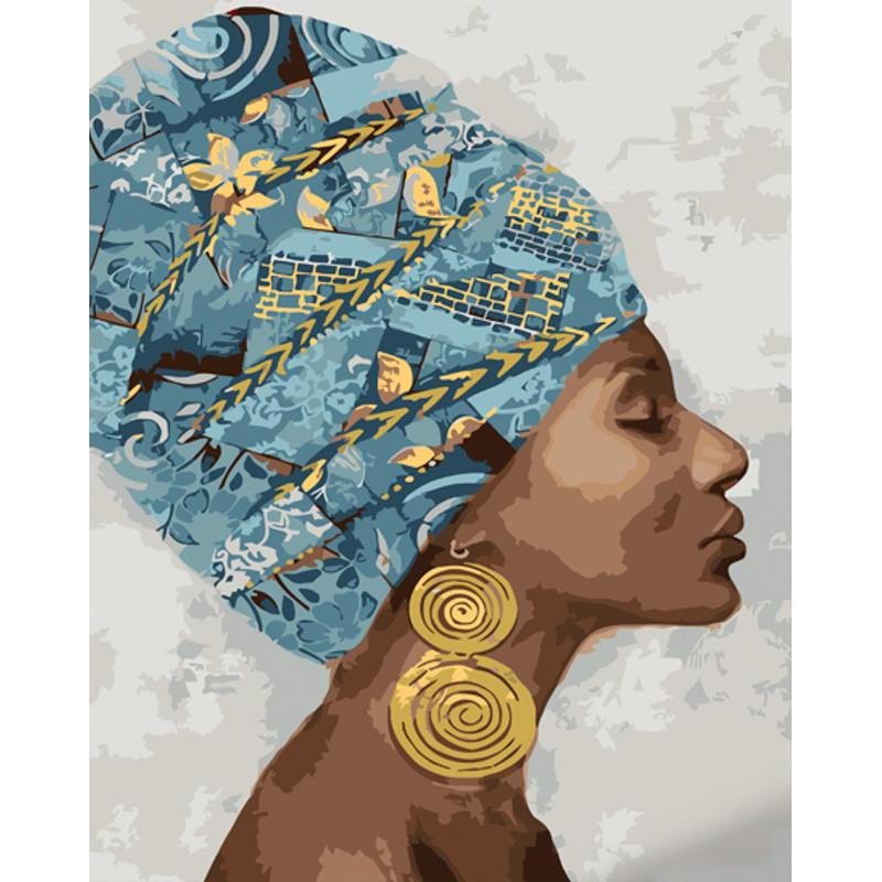 Картина по номерам Strateg Премиум Восточная красота 40х50 см (GS1083)