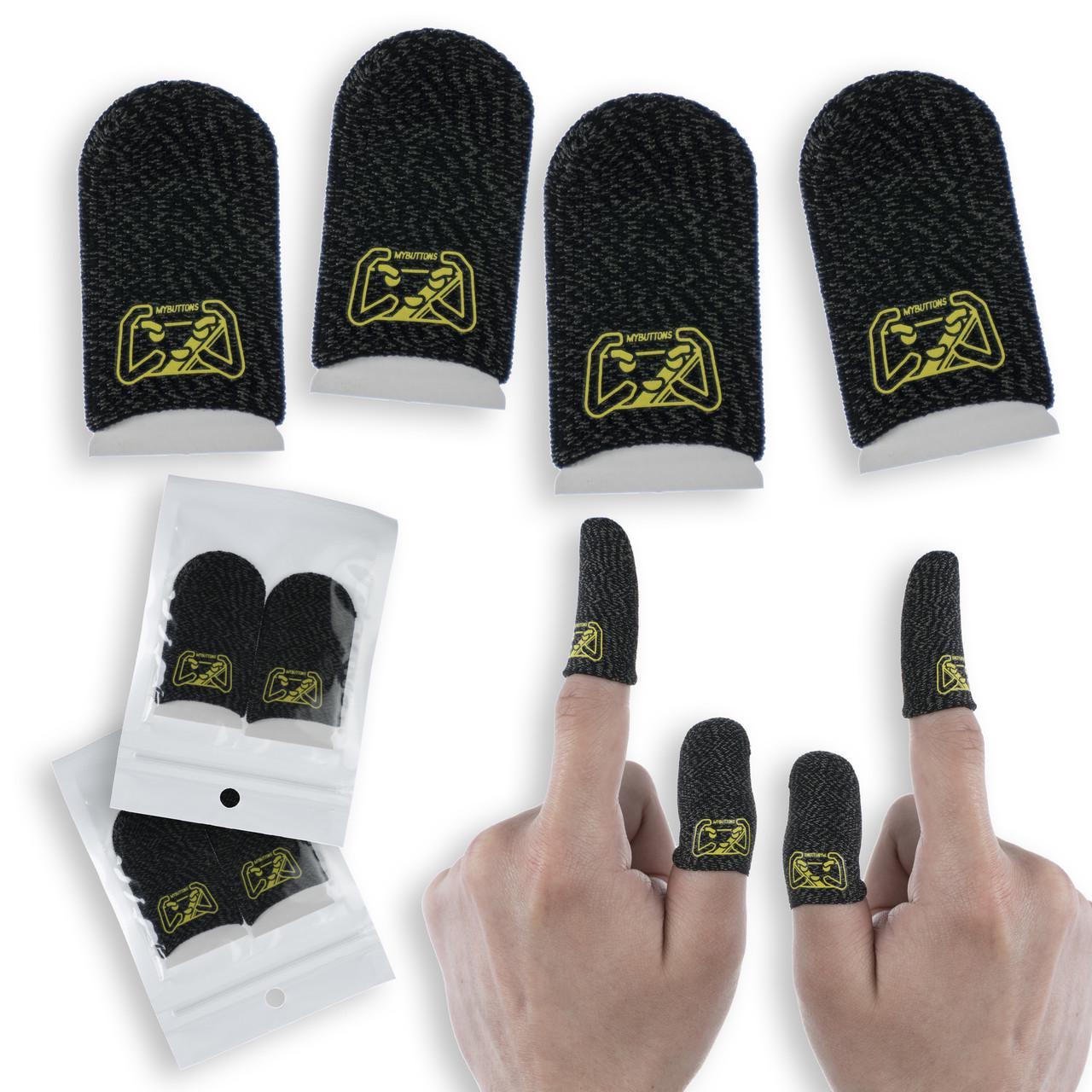 Напальчники игровые для телефона/планшета Mybuttons Classic 2 пары Черный (1846931493) - фото 7 Напальчники игровые для телефона/планшета Mybuttons Classic 2 пары Черный (1846931493) - фото 7