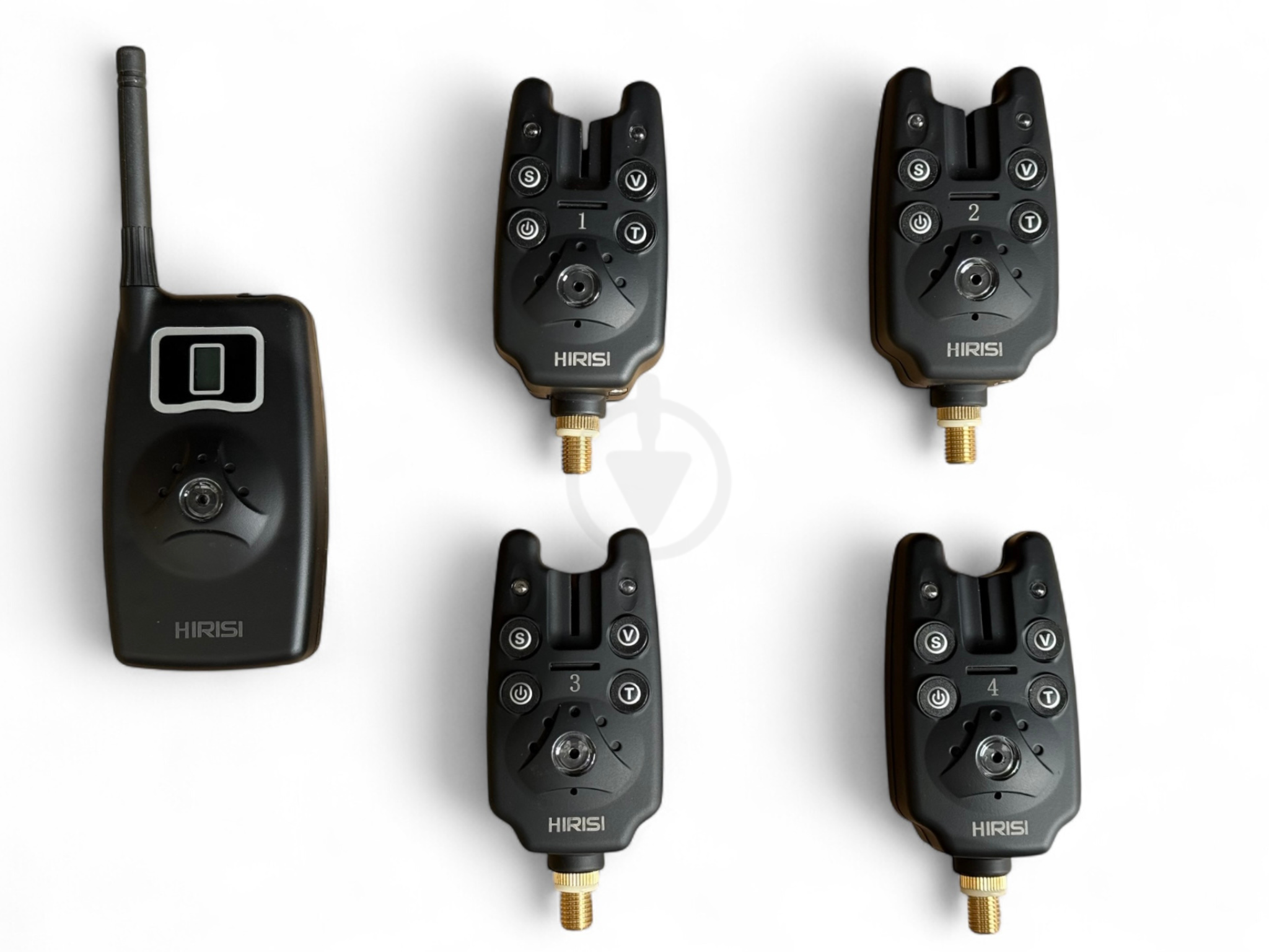 Карповые сигнализаторы поклевки с свингерами Hirisi набор 4/1 (B1203S) - фото 6 Карповые сигнализаторы поклевки с свингерами Hirisi набор 4/1 (B1203S) - фото 6