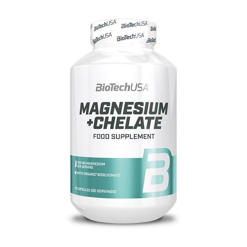 Магний BioTech Magnesium Chelate 60 caps