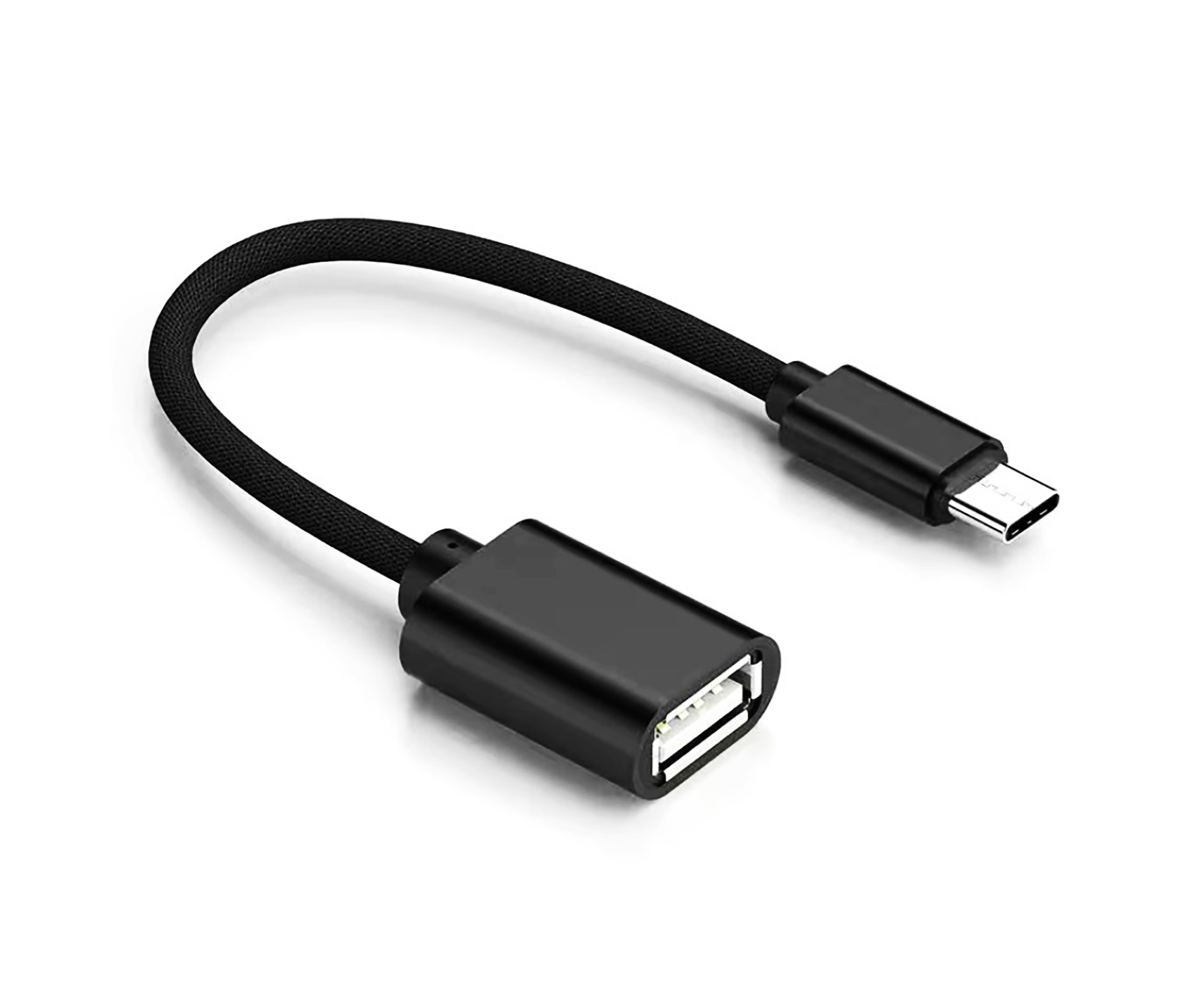 ᐉ Кабель OTG SUNROZ USB F-Micro USB M Black (A48392) • Купить в Киеве,  Украине • Лучшая цена в Эпицентр