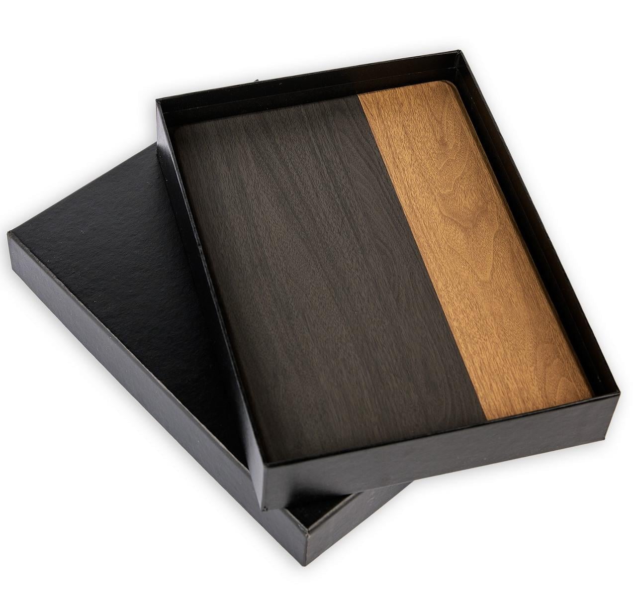 Блокнот ультратонкий с беспроводной зарядкой дерево