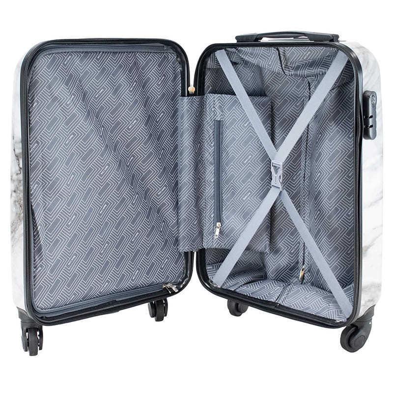 Чемодан SEMI LINE 20" S 41 л White Marble (DAS303339) - фото 6 Чемодан SEMI LINE 20" S 41 л White Marble (DAS303339) - фото 6