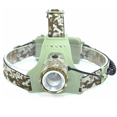 Фонарь налобный CH-002M-T6 signal light аккумуляторный Camouflage (595830)