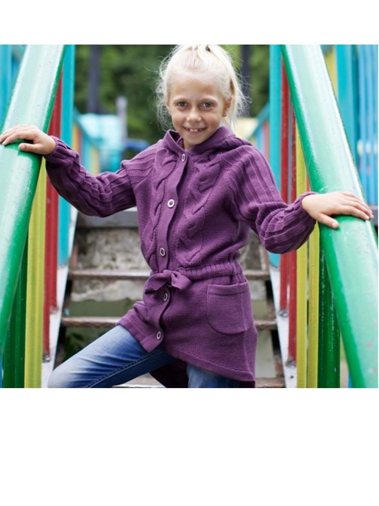 Кофта Лютик 122 Фиолетовый (кд229)