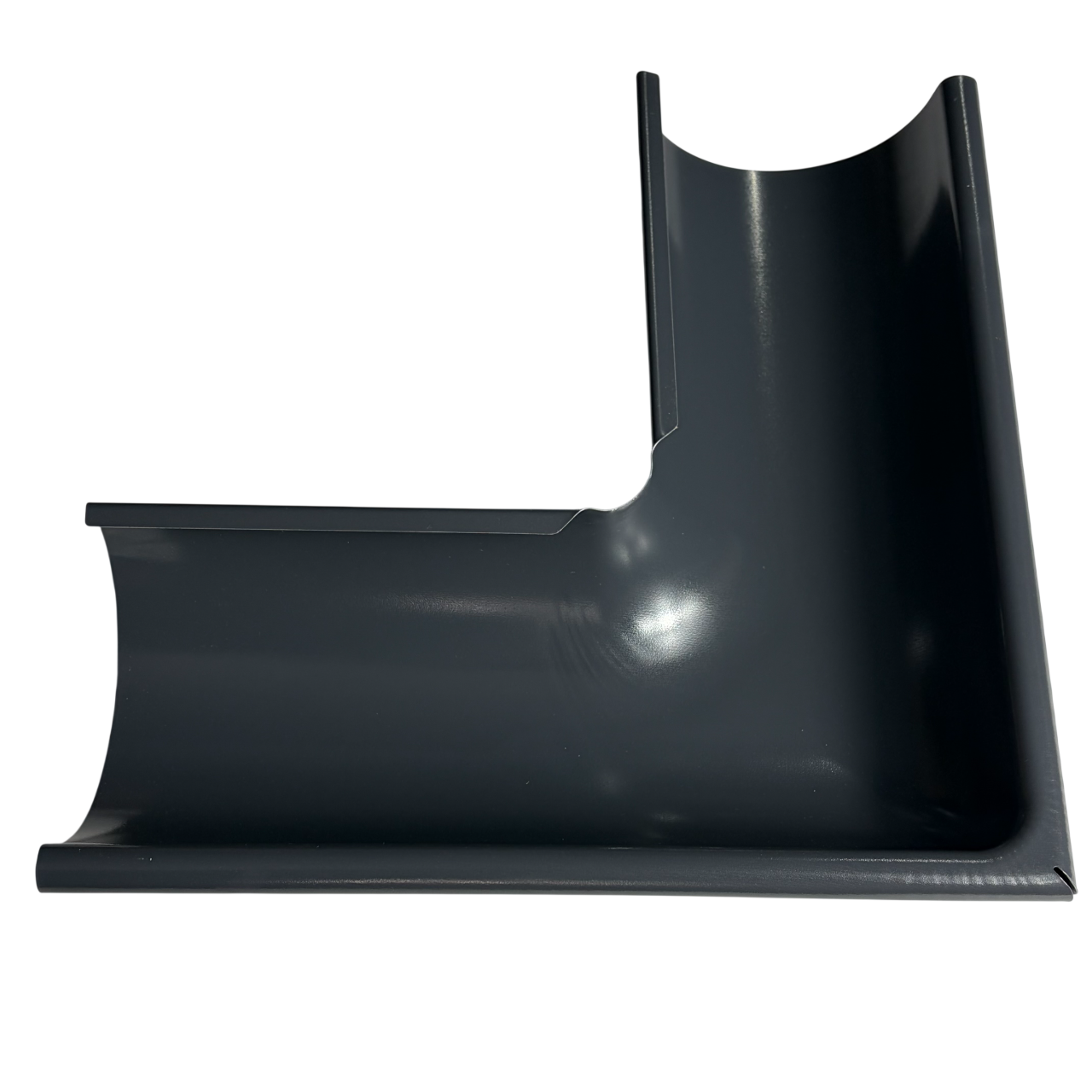 Угол желоба внешний 90 Alpine 125/90 мм RAL 7016 Графитовый антрацит серый графит (010065)