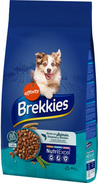 Корм сухой для собак Brekkies Dog Salmone 4 кг (962158)