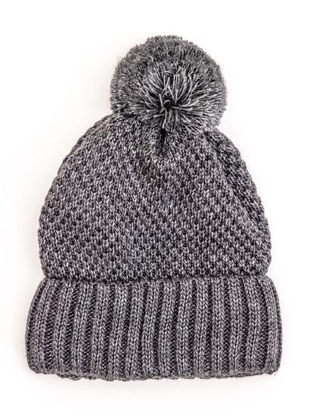 Шапка детская для мальчиков Томас D838 флис 46-50 см Асфальтовый