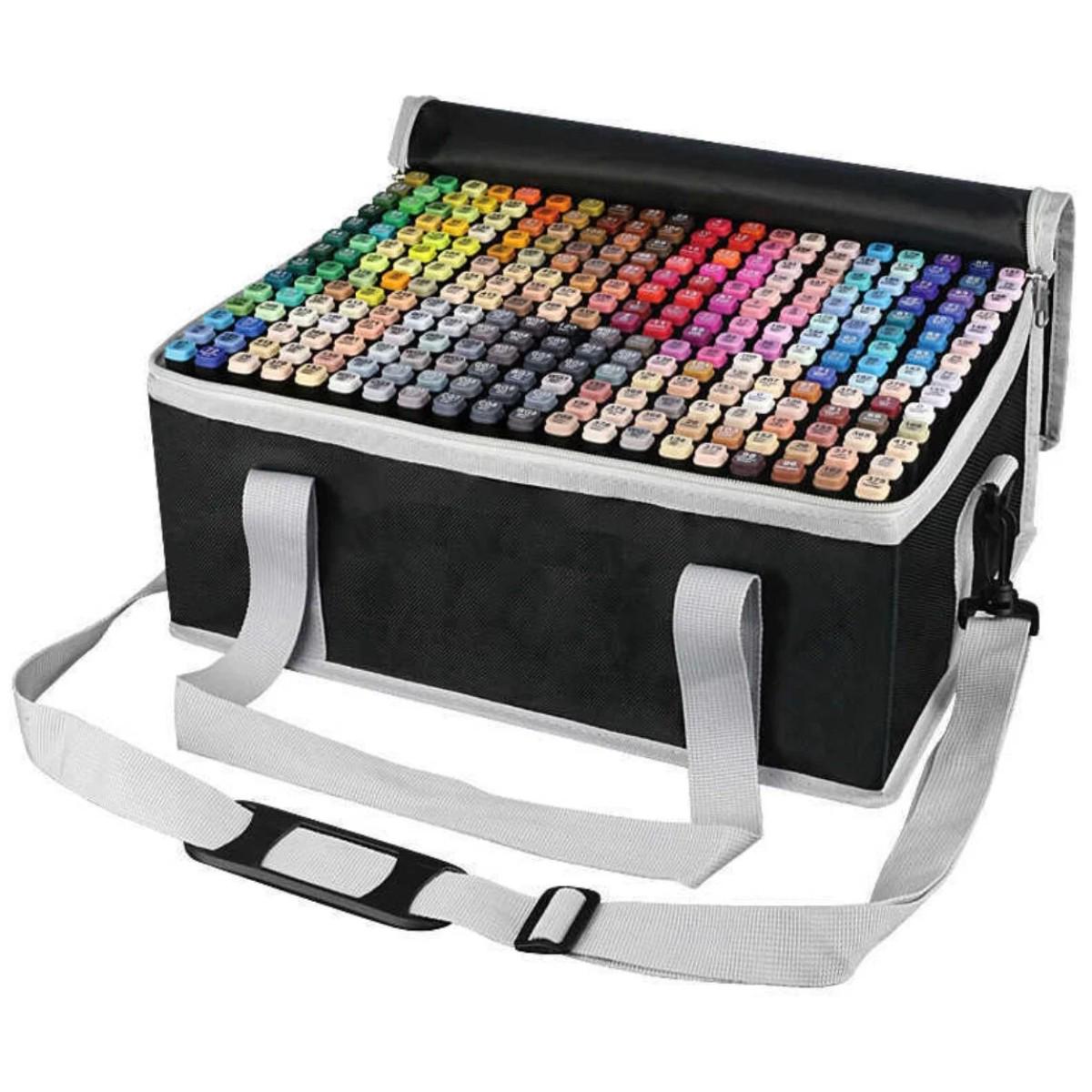 Набір двосторонніх скетч маркерів для малювання Touch Sketch 262 шт. (9369) - фото 1 Набір двосторонніх скетч маркерів для малювання Touch Sketch 262 шт. (9369) - фото 1