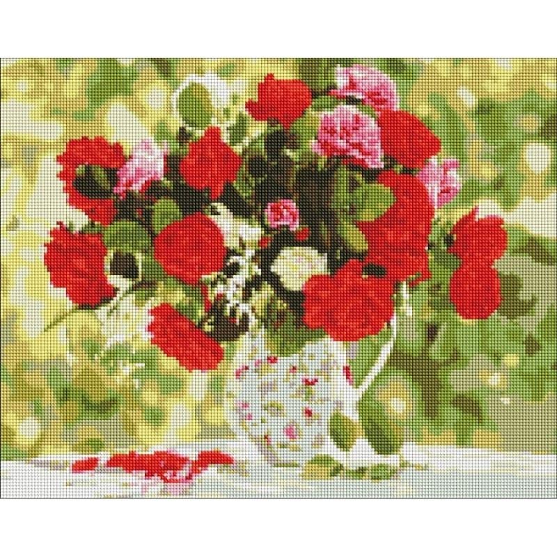 Набор для творчества Идейка Алмазная мозаика Разнообразие красок 40х50 см (AMO7072)