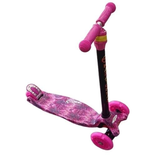 Самокат трехколесный Maraton Maxi Космос Розовый (3006953472)