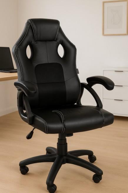 Крісло геймерське Bonro YS-6056 Чорний (3912) - фото 8 Крісло геймерське Bonro YS-6056 Чорний (3912) - фото 8