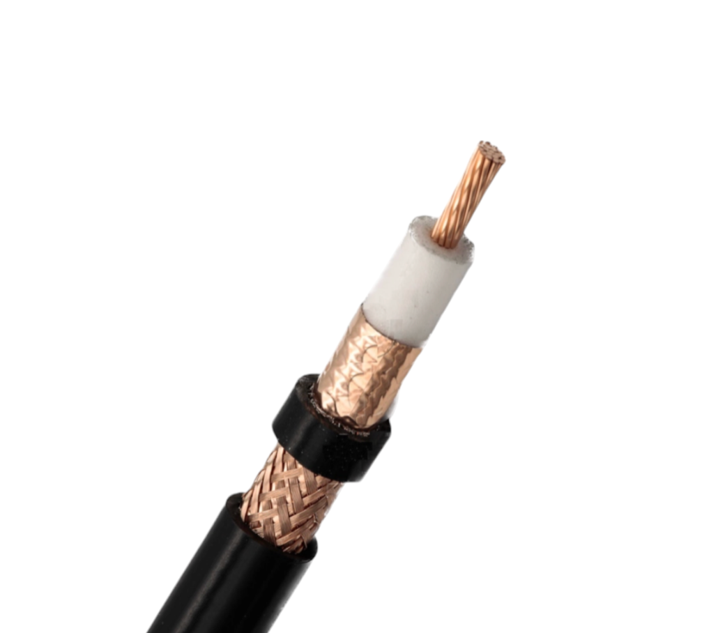 Кабель коаксиальный Ultra Flex ELL-240-UF 50 Ом низкопотеряемый до 1 ГГц с медным покрытием ПВХ Ø6,1 мм (000049294)