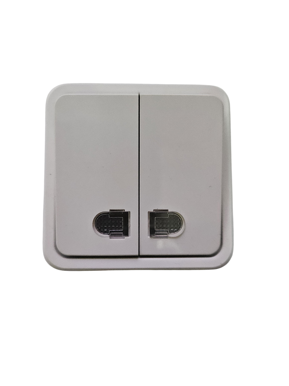 Вимикач Gunsan 2-й накладний з підсвіткою (2164)