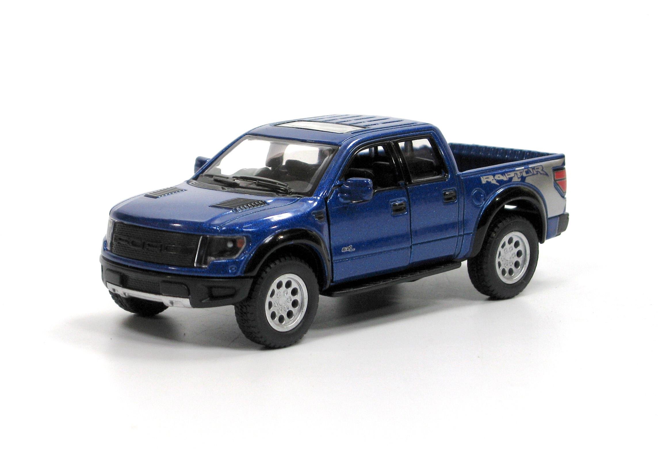 Машинка Kinsmart металлическая KT5365W Ford F-150 SVT 2013 (KT5365W Blue)