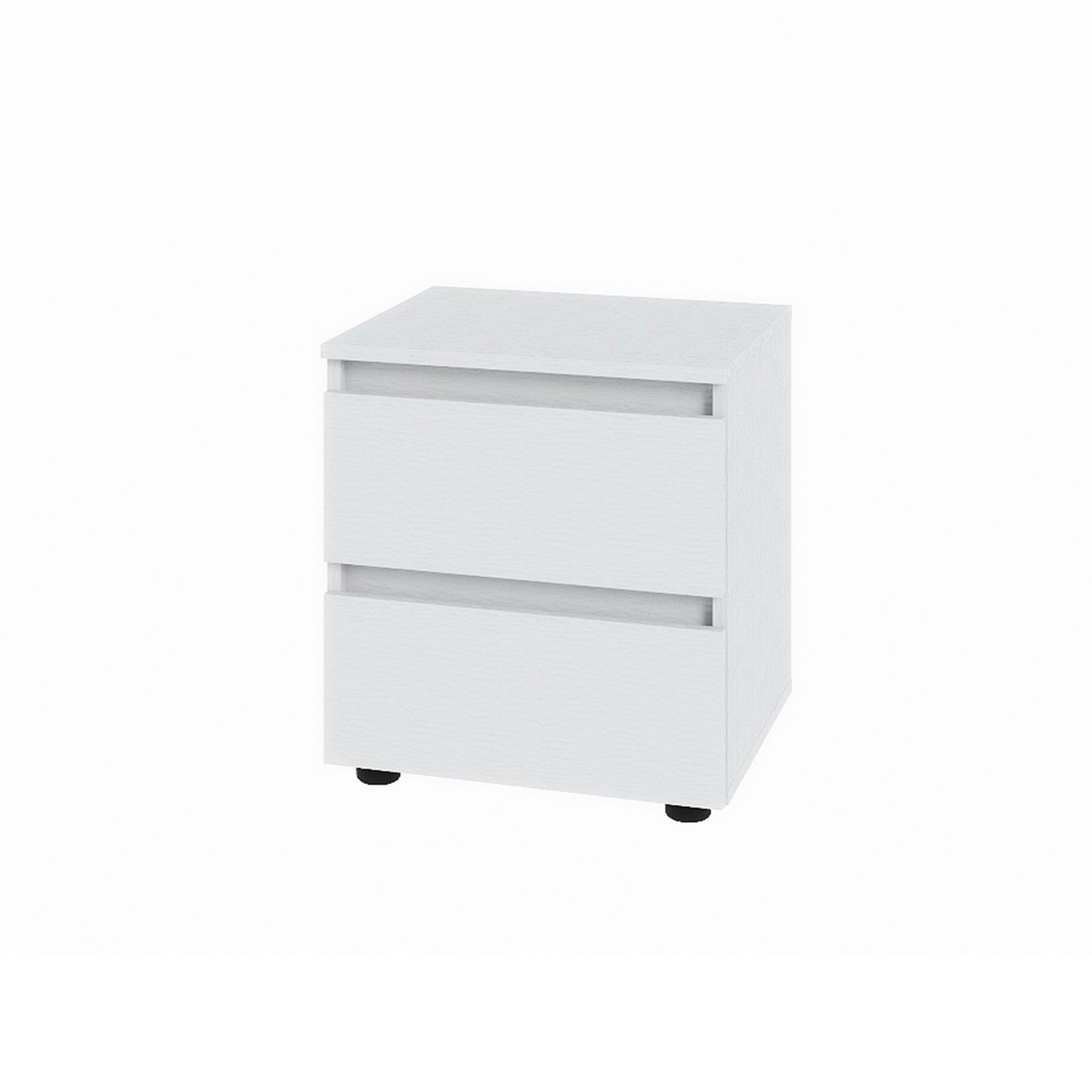 Тумба прикроватная Everest Лайт ТЛ-1 452х377х488 мм Нимфея Альба (11146) - фото 1