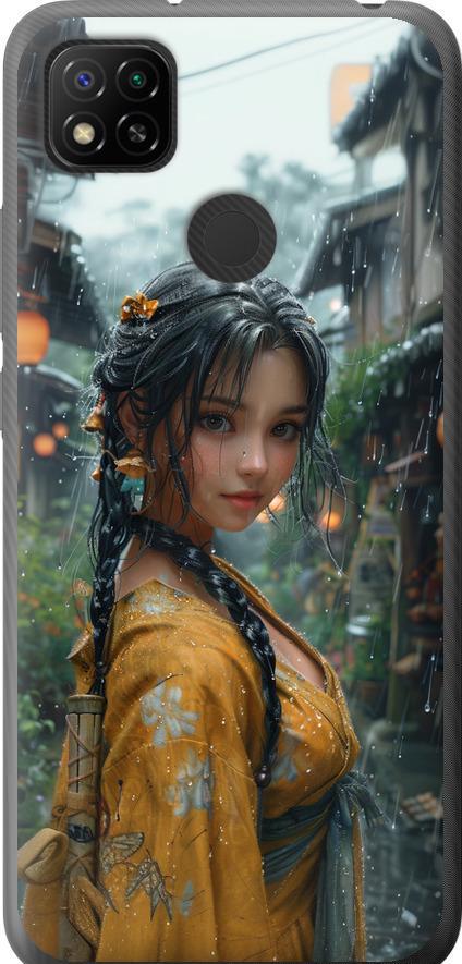 Чехол на Xiaomi Redmi 9C Anime-girl (6133u-2035-42517)
