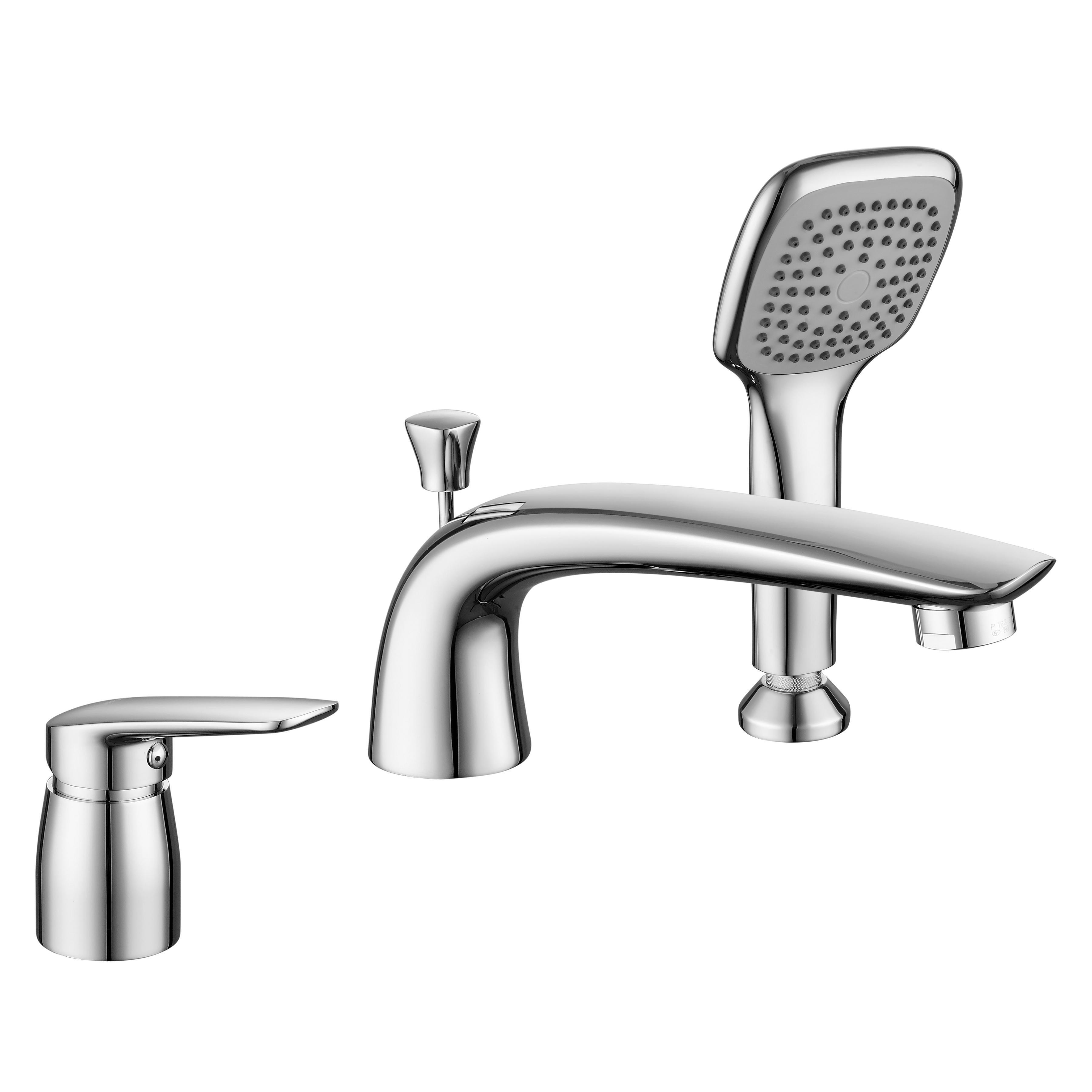 Смеситель для ванны Imprese Praha New однорычажный Хром (85030)