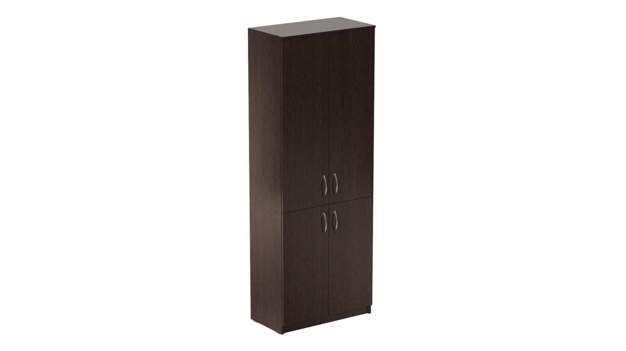 Шкаф Ferrum-decor Анжело 5 полок 4 двери ДСП 16 мм 1900x800x380 мм Венге Магия (FRD-105057)