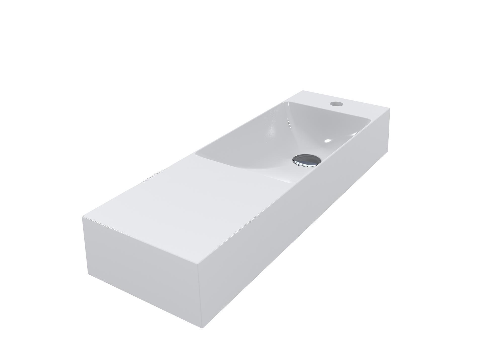 Умивальник для ванної кімнати Fancy Marble Tristi 800 R (12380301)