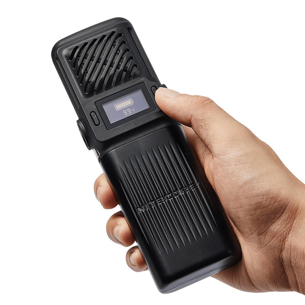 Фумігатор бездротовий Nitecore EMR25 12000 мАг Bank Power з ультразвуком (2687394359) - фото 3