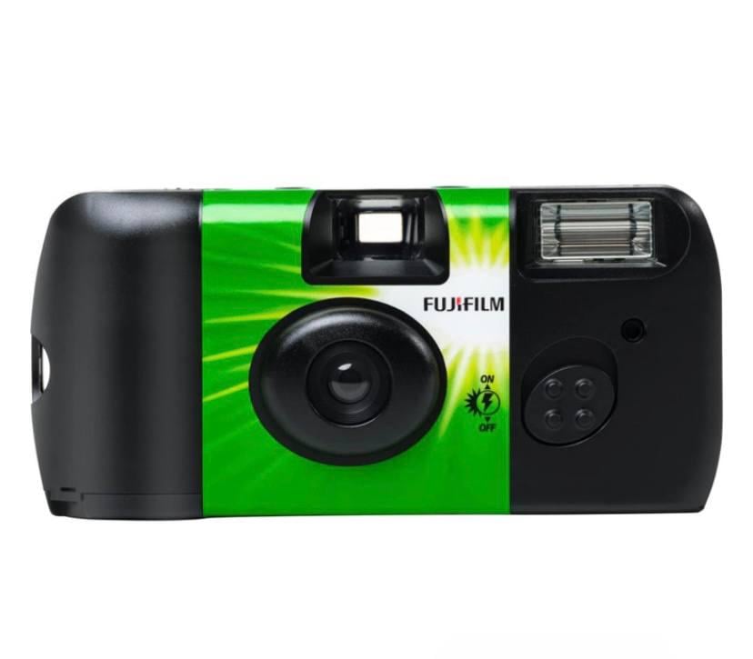 Фотокамера одноразовая пленочная Fujifilm QuickSnap Flash ISO 400 One-Time-Use Camera на 27 кадров со вспышкой 35 мм (d7c91289)