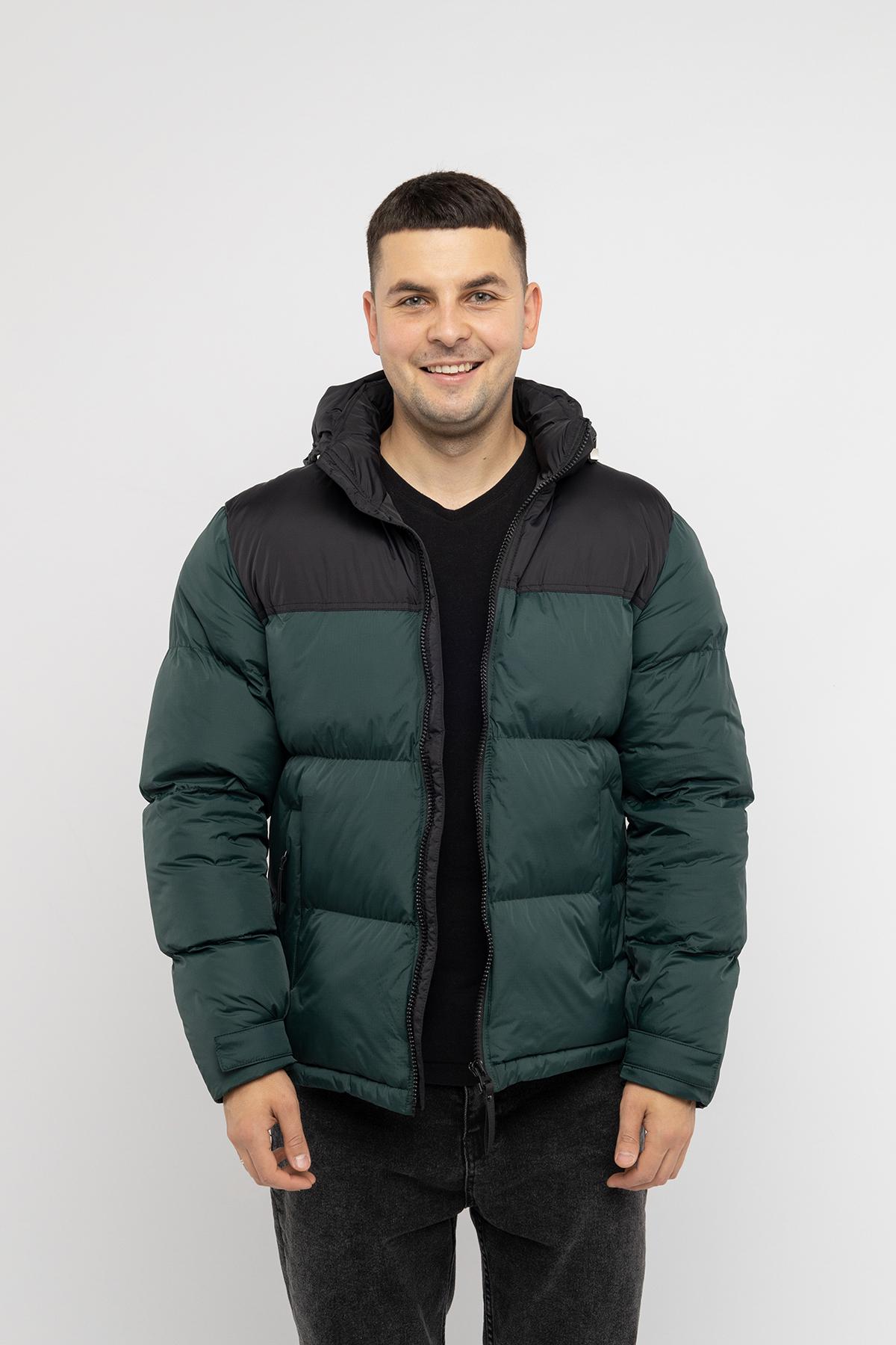Куртка мужская ЦБ-00220361 р. 46 Зеленый (28422136)